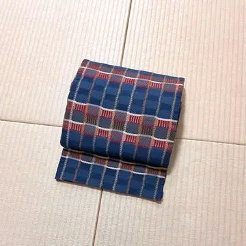 명주 직조 멋스러운 나고야 오비(약 24cm)