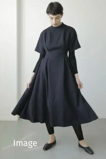 BAUME 원피스 네이비