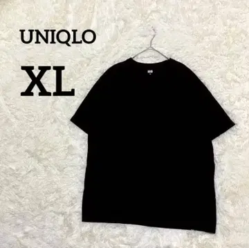 [ 유니클로 ] 셔츠 XL 블랙 심플 캐주얼 레이어드 이너