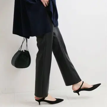 IENA 인조 가죽 팬츠