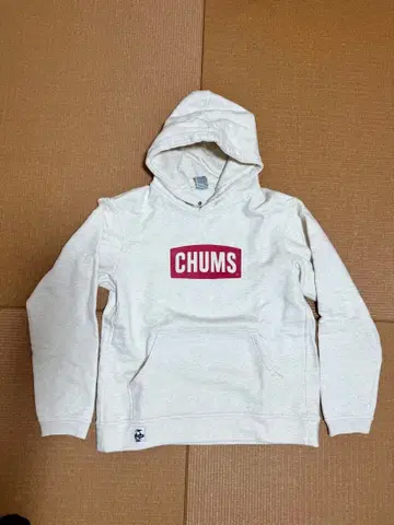 CHUMS 후드티 L 사이즈 내추럴 컬러