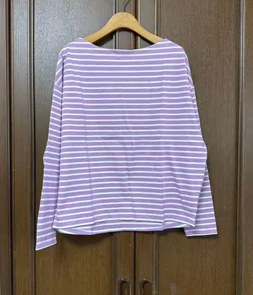 새상품급 스픽 앤 스팬 바스크 보더 돌먼 풀오버 퍼플