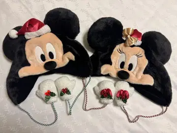 [새상품] 디즈니 팬캡 크리스마스 미키 미니 2세트