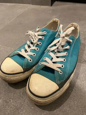 CONVERSE ALL STAR 터콰이즈 스니커즈