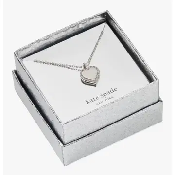 케이트 스페이드 하트 모양 목걸이