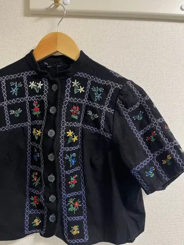 구제 의류 셔츠 자수