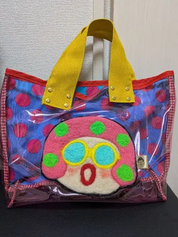컬러풀 도트 토트백