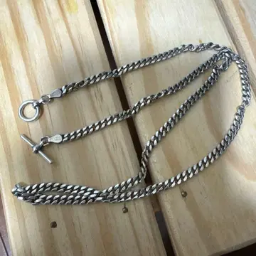 Bill Wall Leather EXCLUSIVE 커브 체인 목걸이