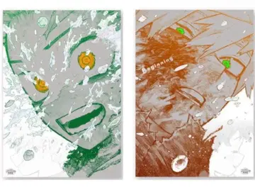 히로아카 원화전 A2 아트 포스터 2장 세트 The Beginning