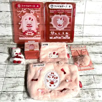 미개봉 새상품 산리오 복권 헬로키티 7개 세트 묶음 판매