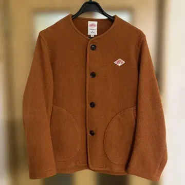 단톤 울 모사 노카라 자켓 42