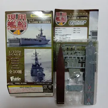현용함선 컬렉션 Vol.4 1/1250 쿠니사키와 테루즈키