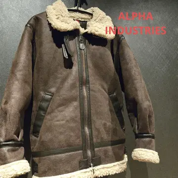 새상품급 ALPHA INDUSTRIES 알파 무스탕 자켓 B-3