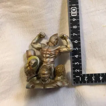 근육맨 & 정의 초인 피규어 골드 페인팅 버전