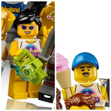 [ 2체 세트 ] 정품 레고 Lego 미니 피규어 21358 파라디사