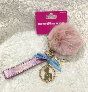 디즈니 신데렐라 퍼 키체인 새상품