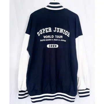 SUPER JUNIOR WORLD TOUR 스태프 블루종 XL