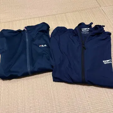 여성용 묶음 판매 FILA OUTDOOR 지퍼 후드티