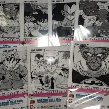 제일복권 드래곤볼 클리어 파일 7종