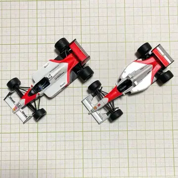 데아고스티니 1/43 맥라렌 2대 받침대 없음