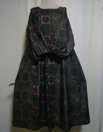 기모노 리메이크 / 돌먼 소매 / 원피스 사이즈 LL~3L