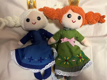 겨울왕국 봉제 인형 2개 세트 TDS 판타지 스프링스