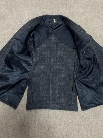 TOMMY HILFIGER 블랙워치 자켓 L 사이즈 테일러드