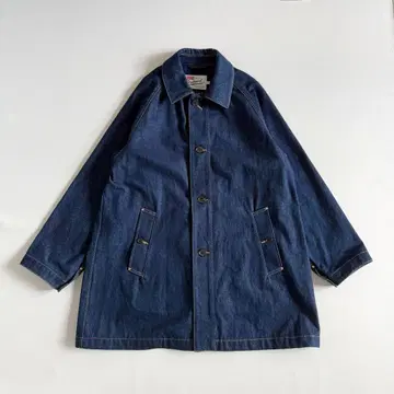 새상품급 트래디셔널 웨더웨어 워크 코트 002D 38 파랑 데님