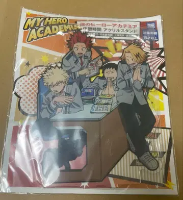 아크릴 스탠드 JF 한정판 바쿠고, 키리시마, 카미나리, 세로