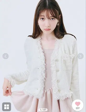 [ 2세트 ] 컷 트위드 프린지 자켓/컷 트위드 팬츠