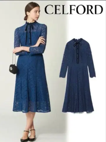 celford 보타이 레이스 원피스 셀포드