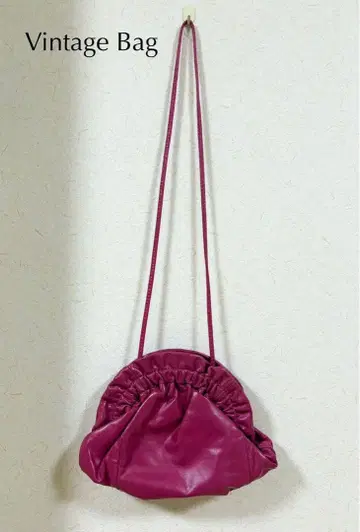 빈티지 핑크 숄더백/클러치백