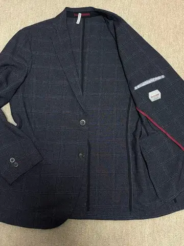 가격 인하 DoCLASSE 두클라쎄 체크 무늬 자켓 L 사이즈