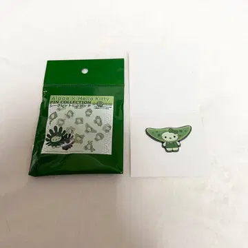 오사카 만박 2025 일본관 한정판 해조 키티 핀 배지