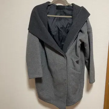 JEANASIS 후드 부착 피코트