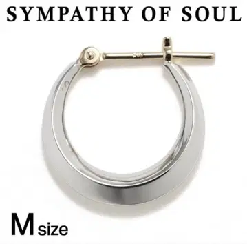 SYMPATHY OF SOUL Moon Hoop Pierce