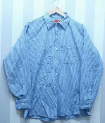 made in 아이티 RED KAP 긴팔 스트라이프 셔츠