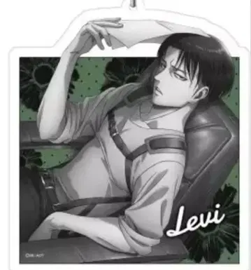 진격의 거인 리바이 아크릴 키링