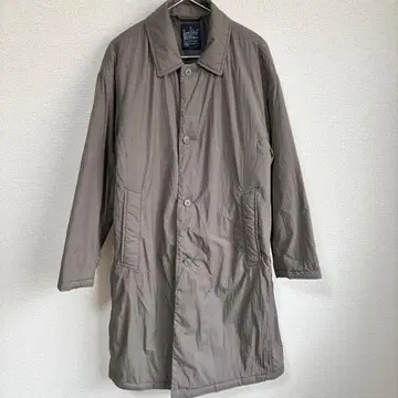 무인양품 워셔블 솜 스텐카라 코트 M