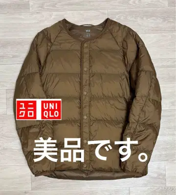 UNIQLO 리사이클 다운 자켓 M 브라운