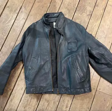 프랑스군 가죽 파이롯트 자켓 플라이트 자켓