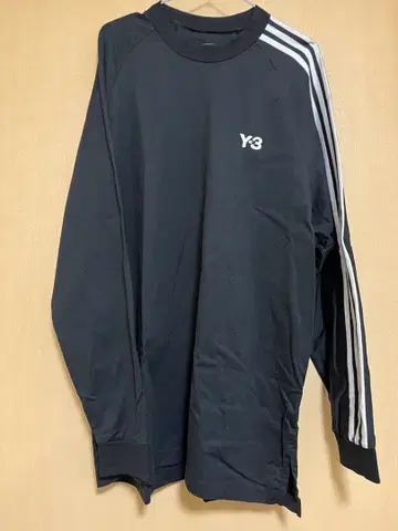 Y-3 긴팔 티셔츠 블랙 롱티