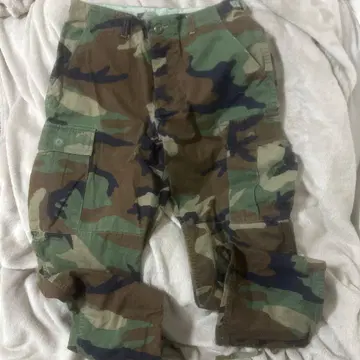 카모플라쥬 카고 팬츠