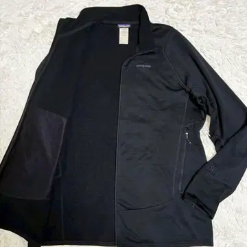 XXL patagonia 레귤레이터 R1 풀 지퍼 자켓 블랙
