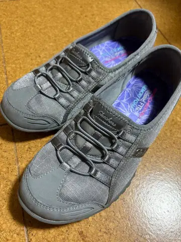 스케쳐스 SKECHERS 23.5cm 그레이