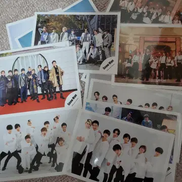 Snow Man 공식 사진 14장 세트