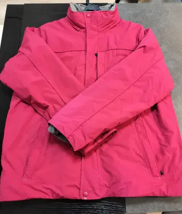 LL 비-ㄴ 후드 부착 나일론 자켓 이중 구조