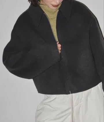 TODAYFUL 울 지퍼 블루종 36