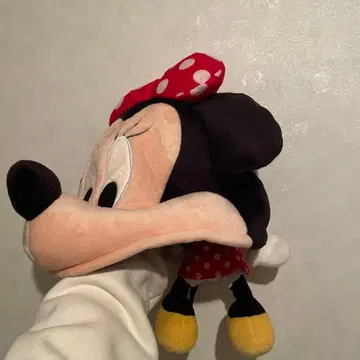 미니 마우스 봉제 인형 리본 포함