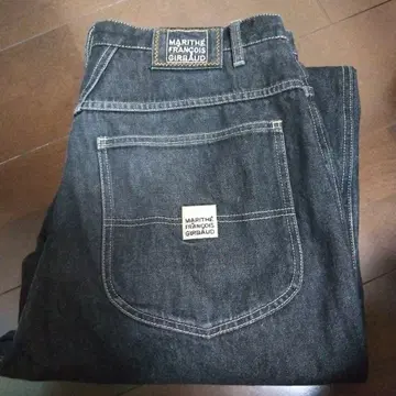 00s 90s 마리떼 프랑소와 저르보 블랙 데님